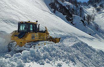 Artvin'de çığ nedeniyle kapanan 6 köy yolu ulaşıma açıldı