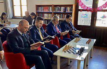 Ayancık'ta ilçesinde kitap okuma etkinliği gerçekleştirildi