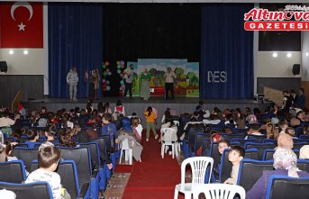 Bafra'da “Sevgi ve Rotobu Dev Adama Karşı“ adlı tiyatro oyunu sahnelendi