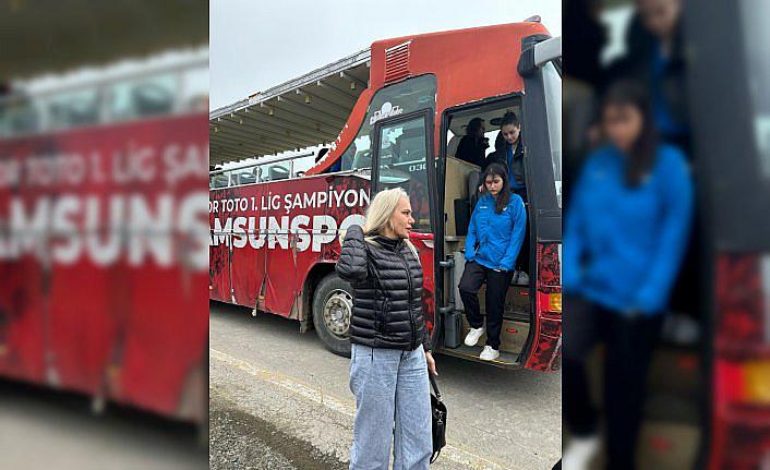 Bafra'ya gelen sporcular tarihi ve doğal güzellikleri gezdi