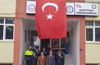 Bayat’ta Polis Haftası dolasıyla emniyet teşkilatına yönelik ziyaret gerçekleştirildi