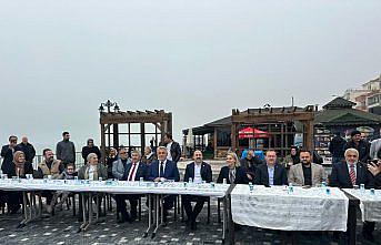 Çatalzeytin'de bayram pilavı ikram edildi