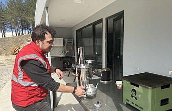 Çay pelet yakıtlı çevreci semaverlerle demlenecek