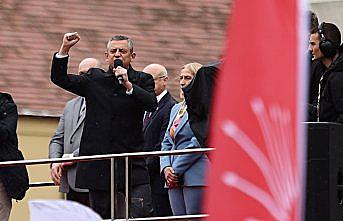 CHP Genel Başkanı Özgür Özel, Samsun mitinginde konuştu: