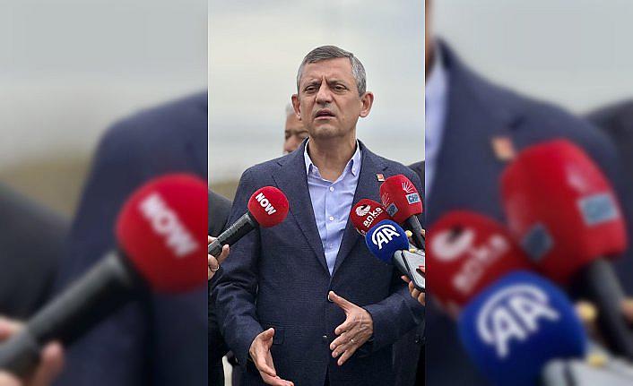 CHP Genel Başkanı Özgür Özel, Trabzon'da konuştu: