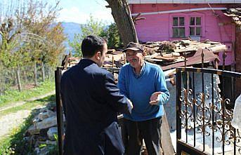 Dikmen Kaymakamı Doğancı, aile ziyaretleri gerçekleştirdi