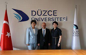 Düzce ve Caspian üniversiteleri arasında işbirliği protokolü