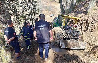 Düzce'de kullandığı traktörün altında kalan kişi öldü