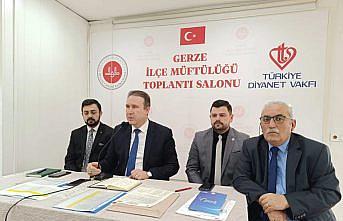 Gerze İlçe Müftülüğünde aylık değerlendirme toplantısı yapıldı
