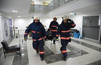 Giresun'da yangın ve deprem tatbikatı gerçekleştirildi