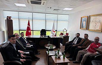 Göynücek Kaymakamı Demirgül, Amasya Kızılay Şubesi'ni ziyaret etti