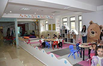 Gümüşhane'de masal atölyesi açıldı