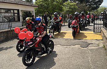 Karabük'te 23 Nisan dolayısıyla araç konvoyu düzenlendi