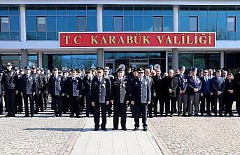 Karabük'te Türk Polis Teşkilatının 180. kuruluş yılı kutlandı