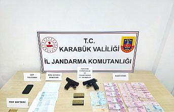Karabük'teki tefecilik operasyonunda 1 kişi gözaltına alındı