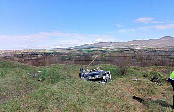Kastamonu'da devrilen otomobilin sürücüsü hayatını kaybetti