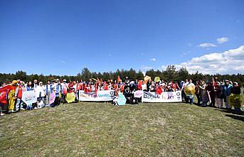 Kastamonu'da polis ekipleri tarafından uçurtma şenliği düzenlendi