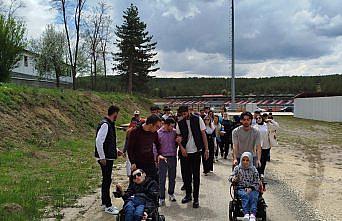 Kastamonu'da üniversite öğrencileri kampüste engelli bireylerle bir araya geldi