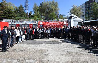 Kastamonu'da üreticilere sera örtüsü dağıtıldı