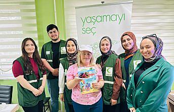 Özel gereksinimli çocuklar, Yeşilay Tokat Şubesi'ni ziyaret etti