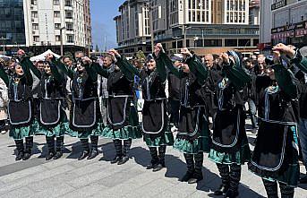 Rize'de “Turizm Haftası“ dolayısıyla kortej yürüyüşü gerçekleştirildi