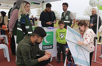 Rize'de Yeşilay gönüllüleri öğrencilerle etkinlik yaptı