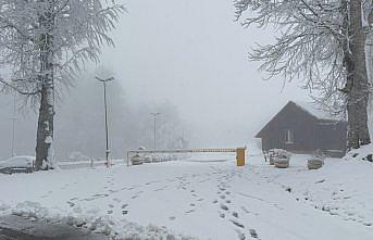 Sakarya, Kocaeli, Bolu, Düzce ve Karabük'ün yüksek kesimlerine kar yağıyor