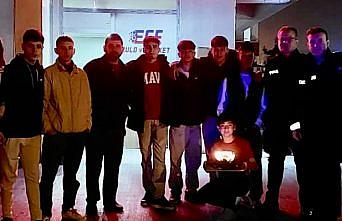 Samsun'da kavga ihbarına giden polisler sürprizle karşılaştı