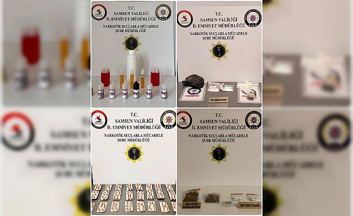 Samsun'da uyuşturucu operasyonunda 6 şüpheli yakalandı