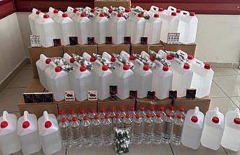 Sinop’ta sahte ve kaçak alkol operasyonunda 3 kişi yakalandı