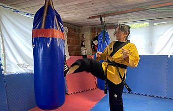 Tekvandonun “süper babaannesi“ Sevgican Yalçın'ın yeni hedefi dünya şampiyonluğu