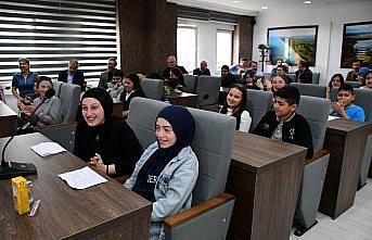 Terme'de ilk kez çocuk meclisi toplandı