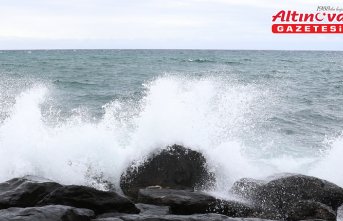 Trabzon'da kuvvetli rüzgar etkili oldu