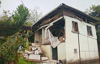 Trabzon'da mutfak tüpünün patlaması sonucu bir kişi yaralandı