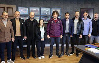 TSYD Trabzon Şubesinden Trabzonspor Teknik Direktörü Fatih Tekke'ye ziyaret