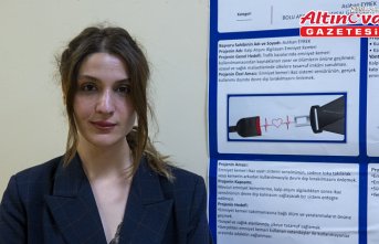 Bolu'da üniversite öğrencisi “akıllı emniyet kemeri“ projesi geliştirdi