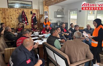 Boyabat'ta belediye personeline iş sağlığı güvenliği ve eğitimi verildi