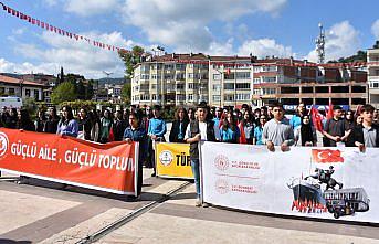 Boyabat'ta Gençlik Yürüyüşü düzenlendi