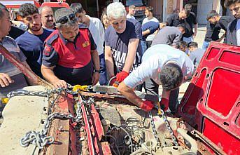 Boyabat'ta itfaiye personeline uygulamalı ilk müdahale eğitimi verildi
