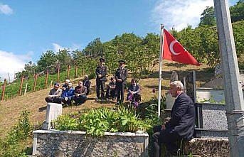 Çaykaralı şehit kabri başında anıldı