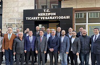 DEVA Partisi Genel Başkanı Babacan, Amasya’da temaslarda bulundu