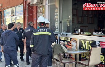 Gerze'de işyerinde çıkan yangın söndürüldü