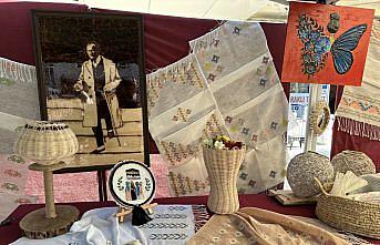 Gerze'de Halk Eğitim Merkezi'nce yıl sonu sergisi açıldı