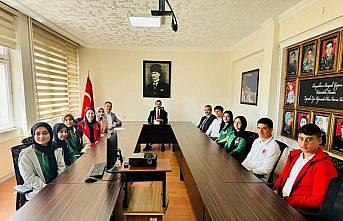 Göynücek Kaymakamı Demirgül, Erasmus Projesi katılımcılarını kabul etti