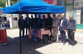 Hanönü'de kurban bağış standı kuruldu