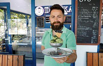 Isırgan otundan yapılan dondurma ağızları tatlandırıyor