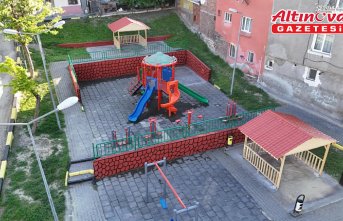 Karabük'te parklar modernize ediliyor