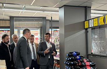 Karabük Belediye Başkanı Çetinkaya market denetimlerine katıldı