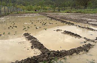 Karabük'te sağanak ve dolu etkili oldu