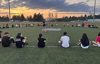 Kastamonu'da koşu ve yoga etkinliği yapıldı